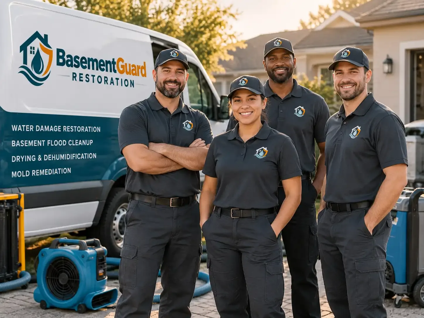 Basement Water Damage Restoration company in Bozman, MD